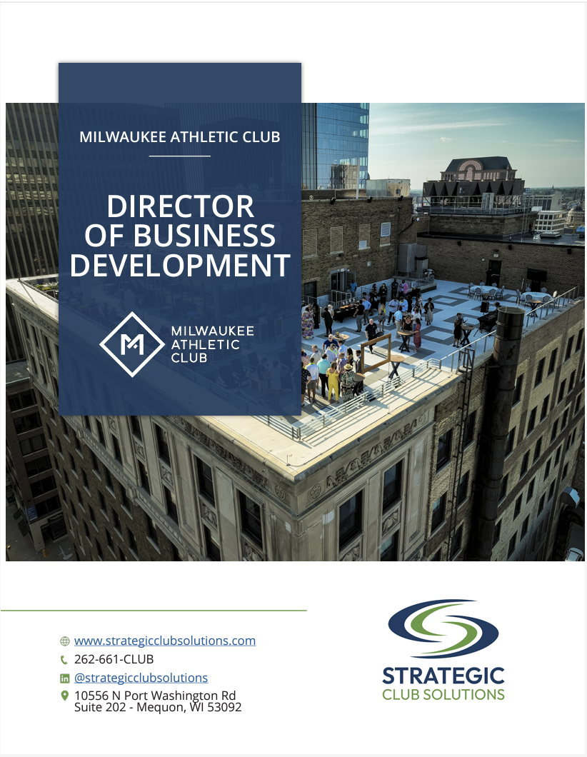 Milwaukee Athletic Club Director of Business Development